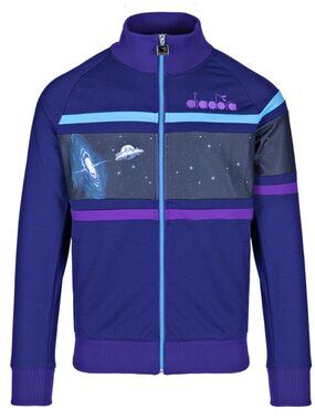 mint❤️2019 Diadora Rick & Morty Intergalactic full zip track top jacket M 180/96
